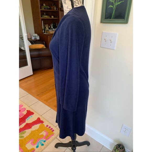 Lilly Pulitzer Dress- terry cloth/navy - Picture 5 of 10